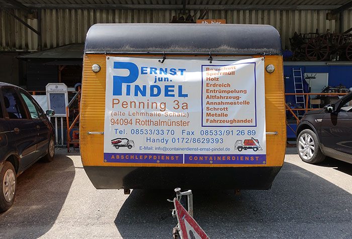 LKW von Ernst Pindel Containerdienst